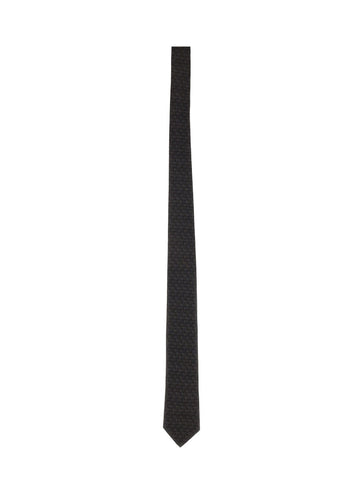 Ferragamo - Gancini Jacquard Silk Tie gancini-jacquard-tie