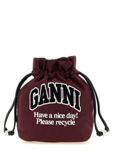 GANNI - 'Ganni Logo' pouch