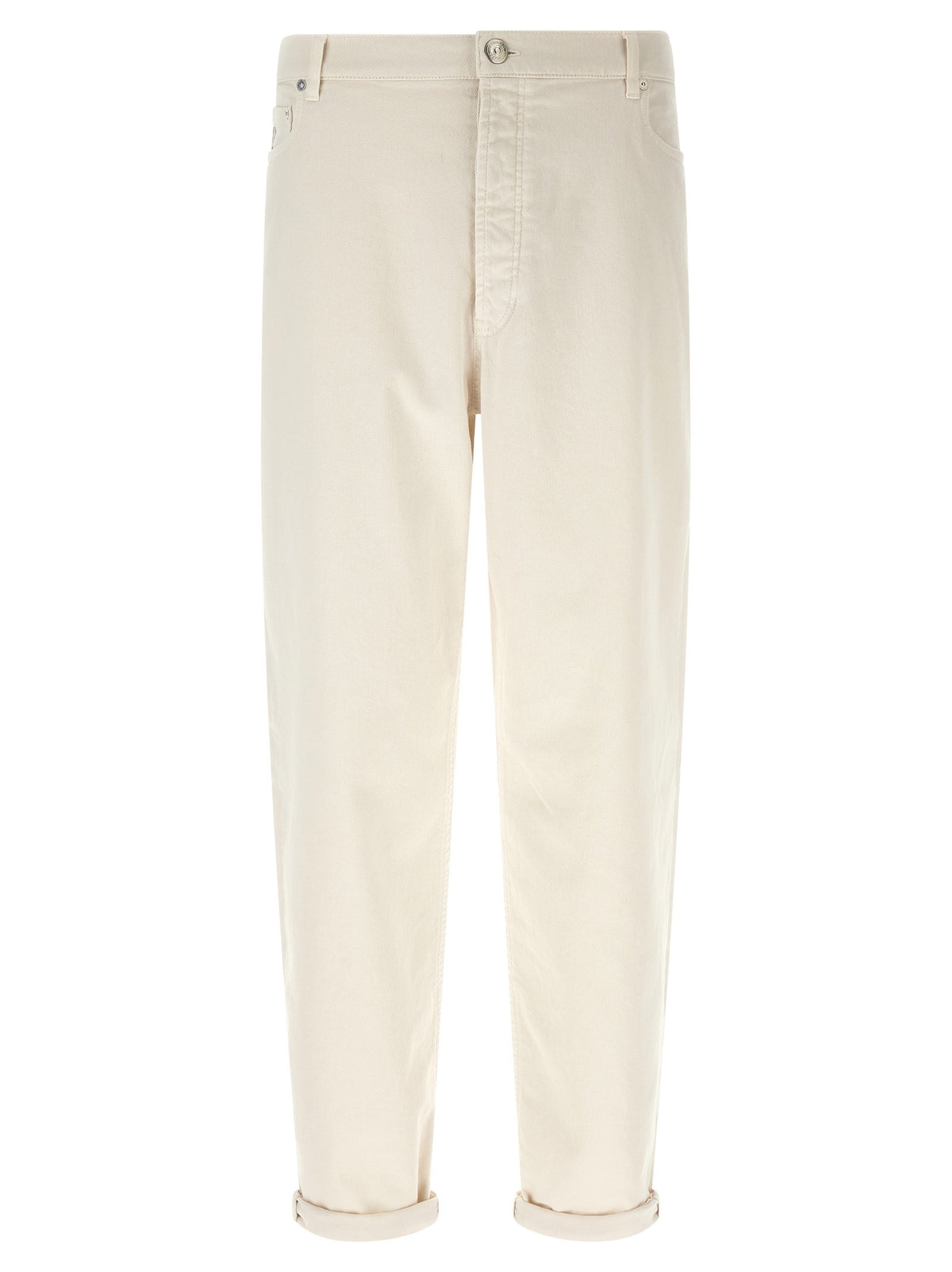 Brunello Cucinelli - Garment-dyed denim jeans garment-dyed-denim-jeans