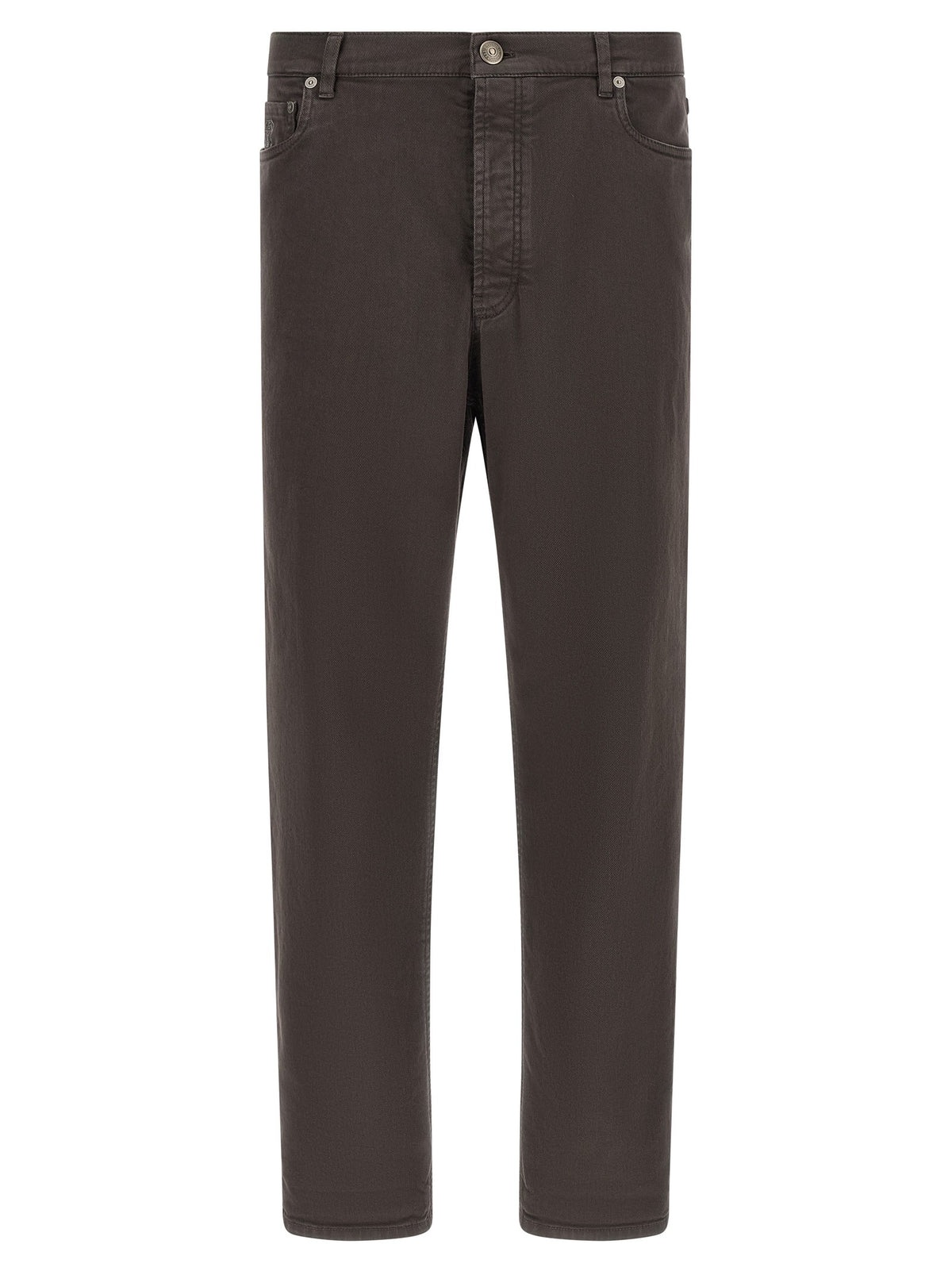 Brunello Cucinelli - Garment-dyed denim jeans