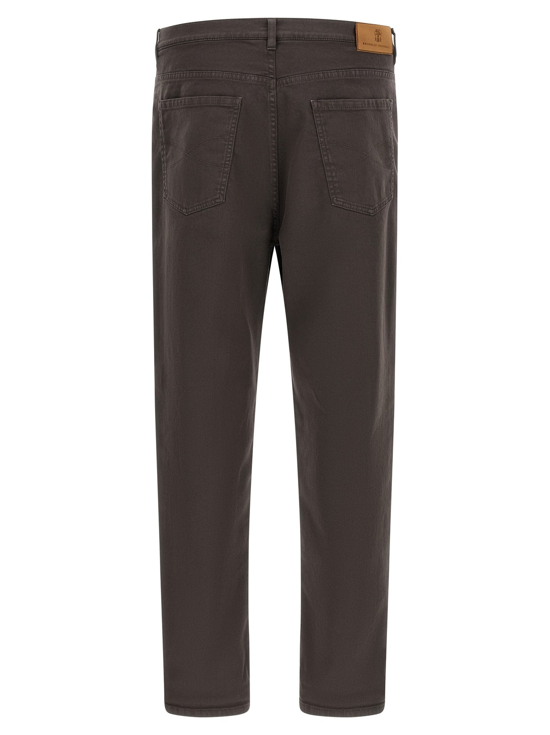 Brunello Cucinelli - Garment-dyed denim jeans