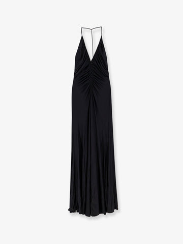SELF PORTRAIT - Gathered jersey long dress gathered-jersey-long-dress