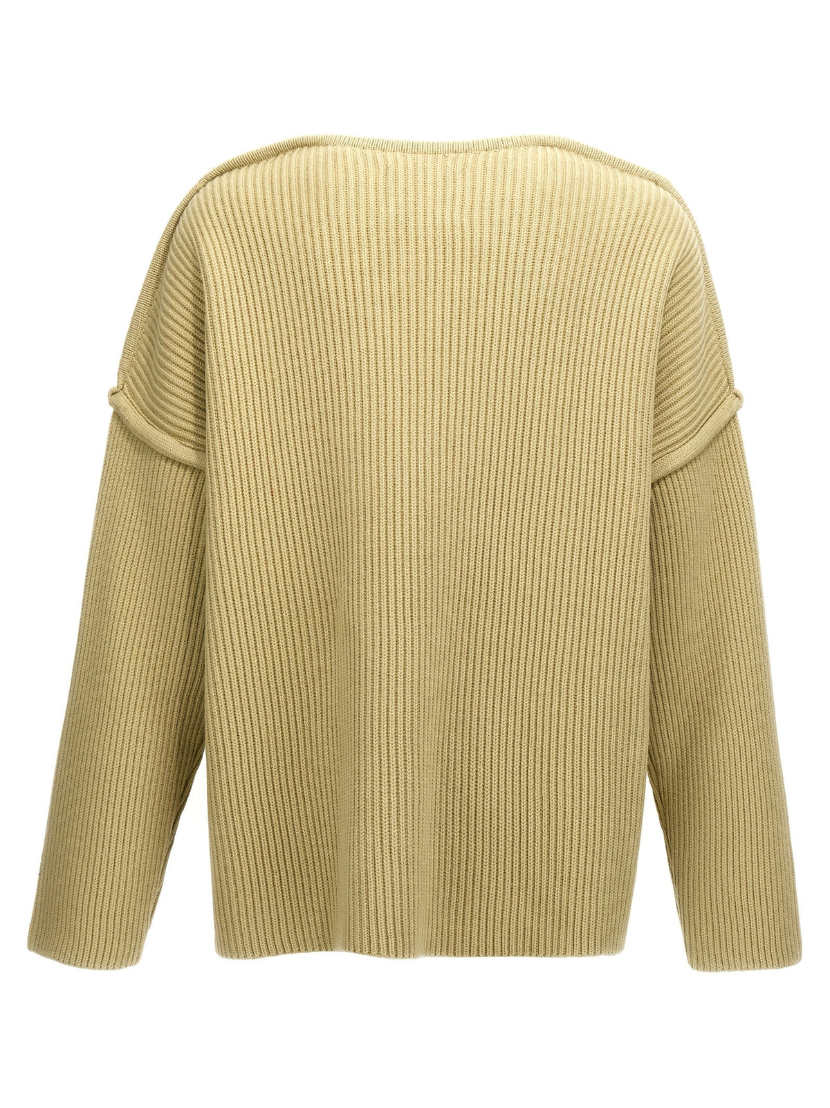 JIL SANDER - Geometric neckline sweater