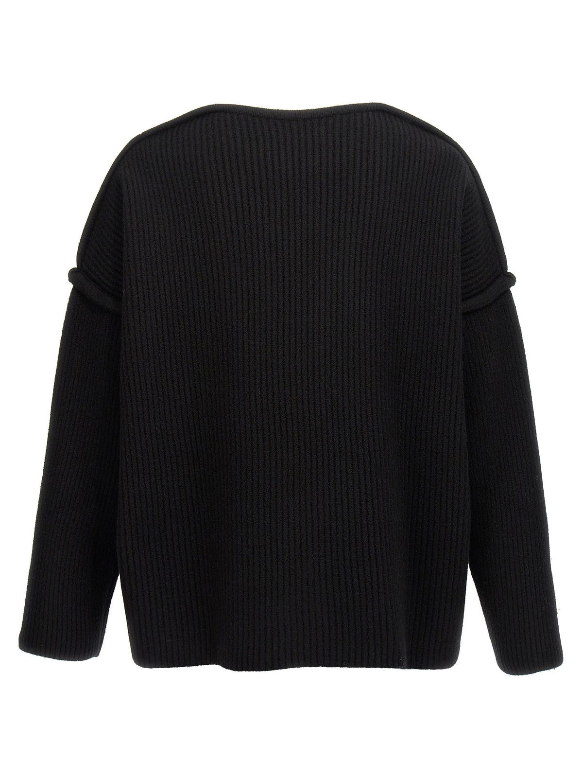 JIL SANDER - Geometric neckline sweater geometric-neckline-sweater_29e4005a-1019-4a61-aaa4-eeb21f4af93d