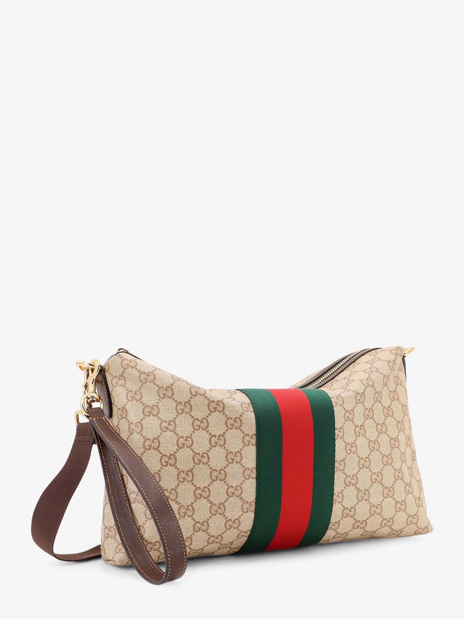 Gucci Gucci - GG canvas crossbody bag with Nastro Web on the front
