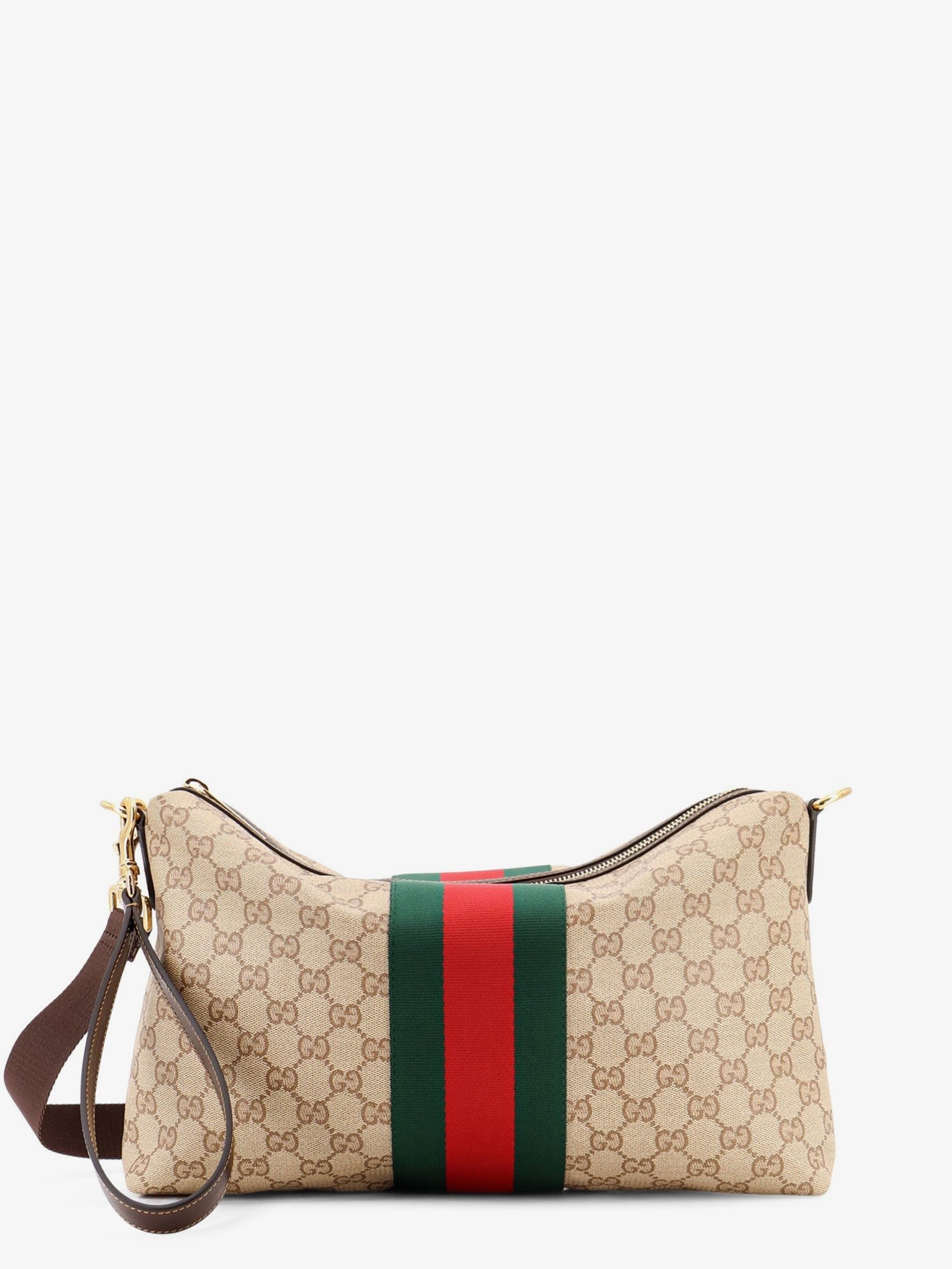 Gucci Gucci - GG canvas crossbody bag with Nastro Web on the front