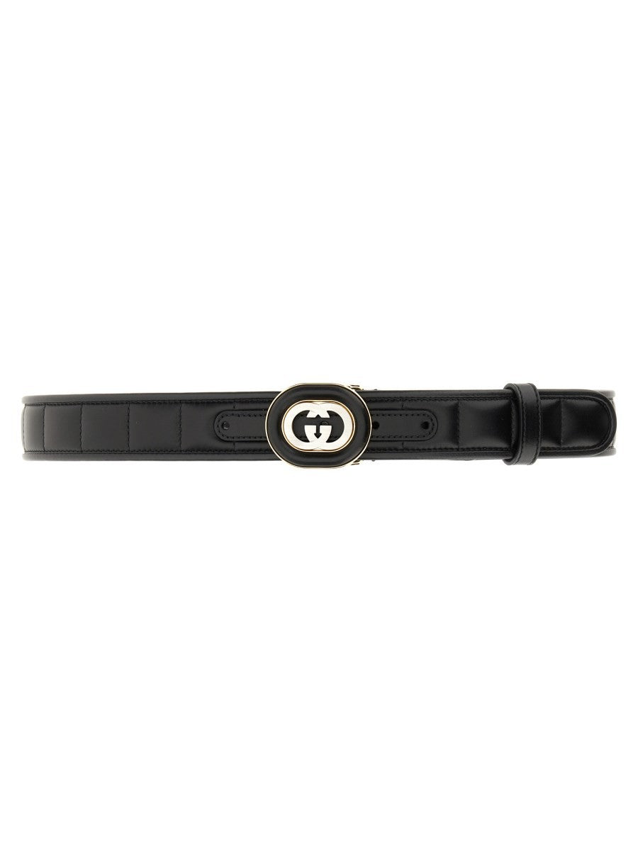 GG CROSS BUCKLE BELT