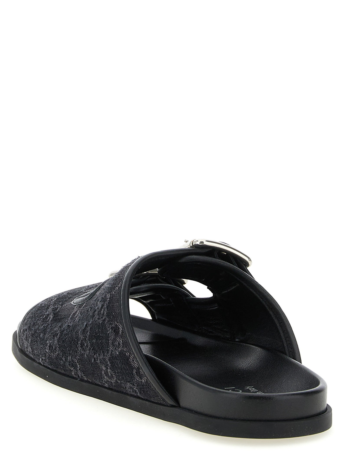 Gucci - GG denim slides