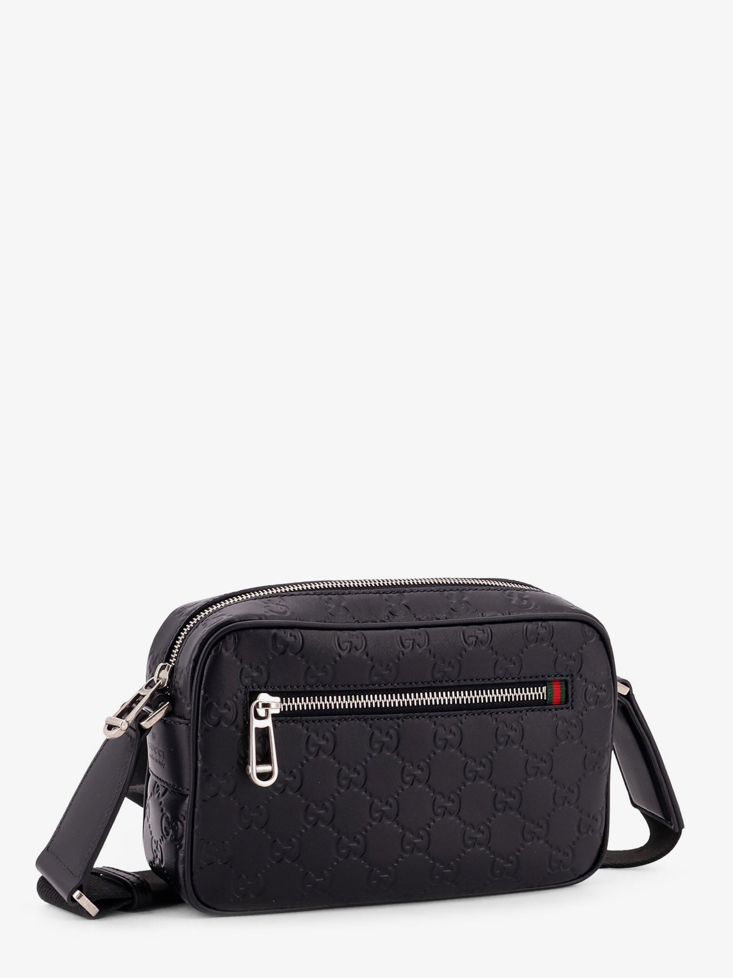 GG Emblem leather crossbody bag