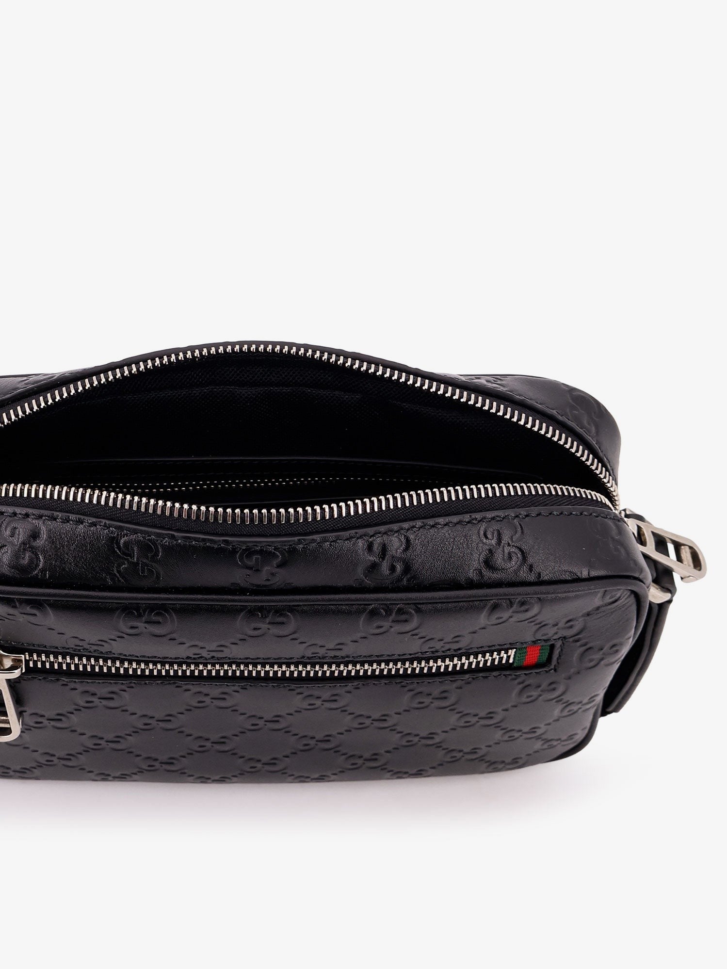 GG Emblem leather crossbody bag
