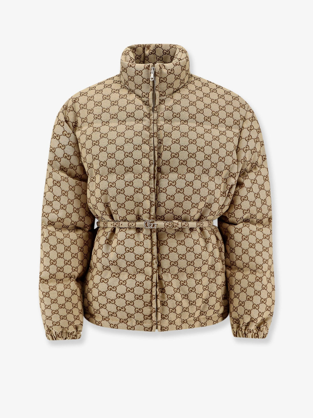 Gucci - GG Fabric padded jacket with belt gg-fabric-padded-jacket-with-belt_38b1b7ab-a586-4a17-aaee-ecb26d90fd27