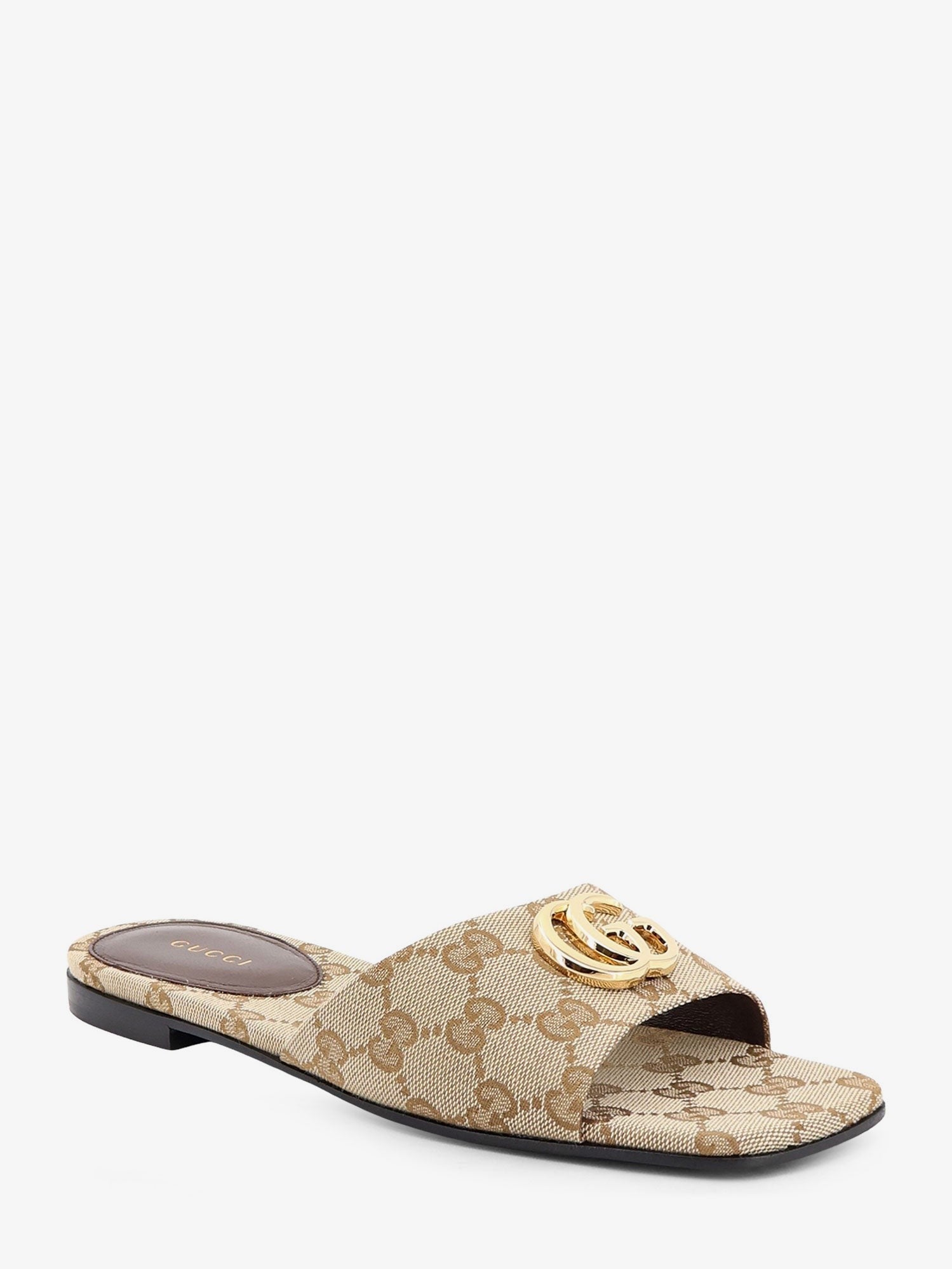 Gucci Gucci - GG fabric slide sandals