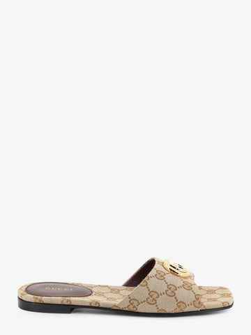 Gucci Gucci - GG fabric slide sandals