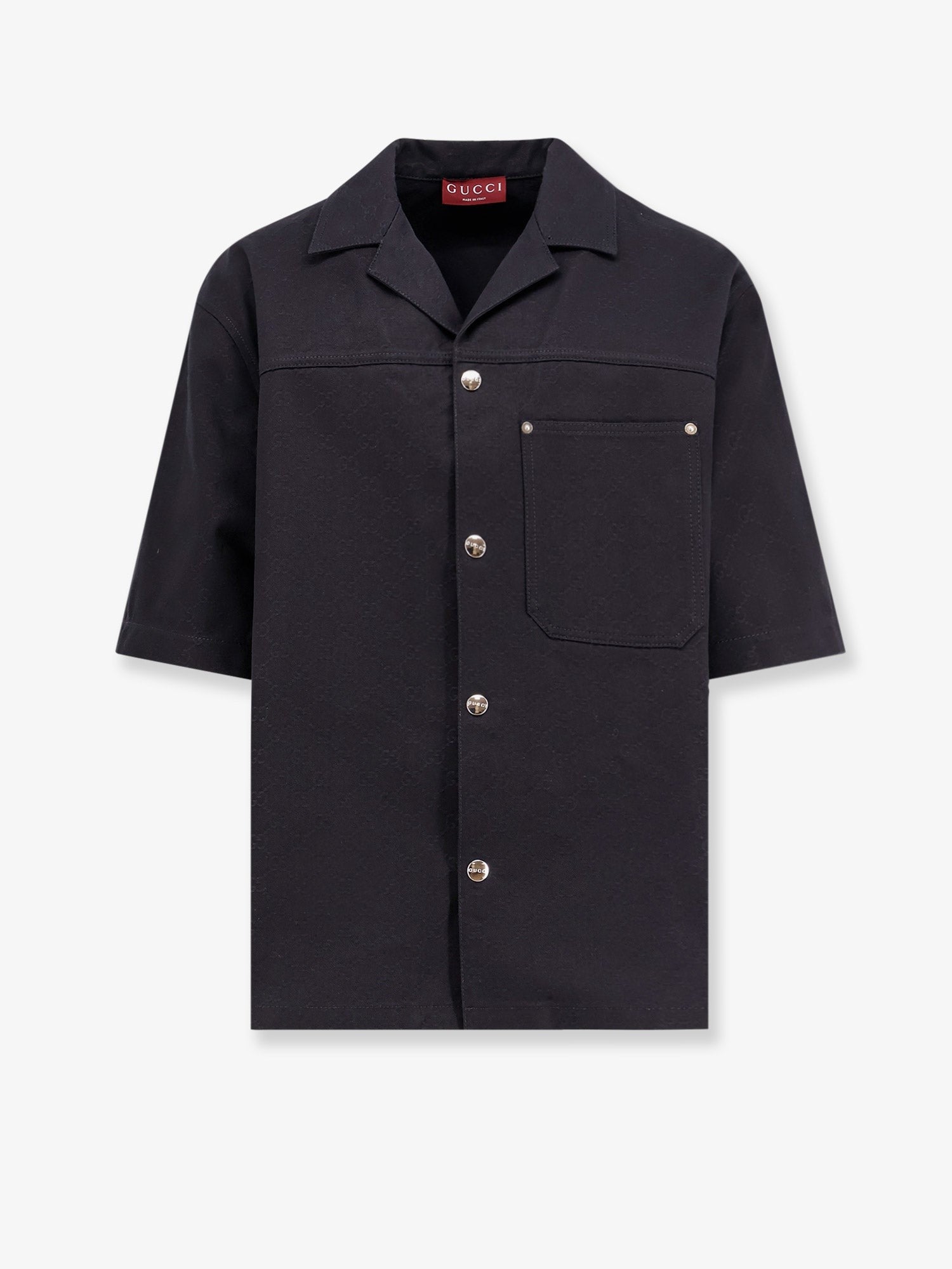 GG Jacquard cotton shirt