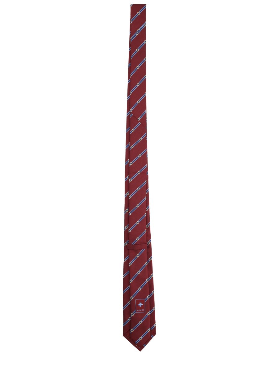 GG JACQUARD TIE AND STIRRUP