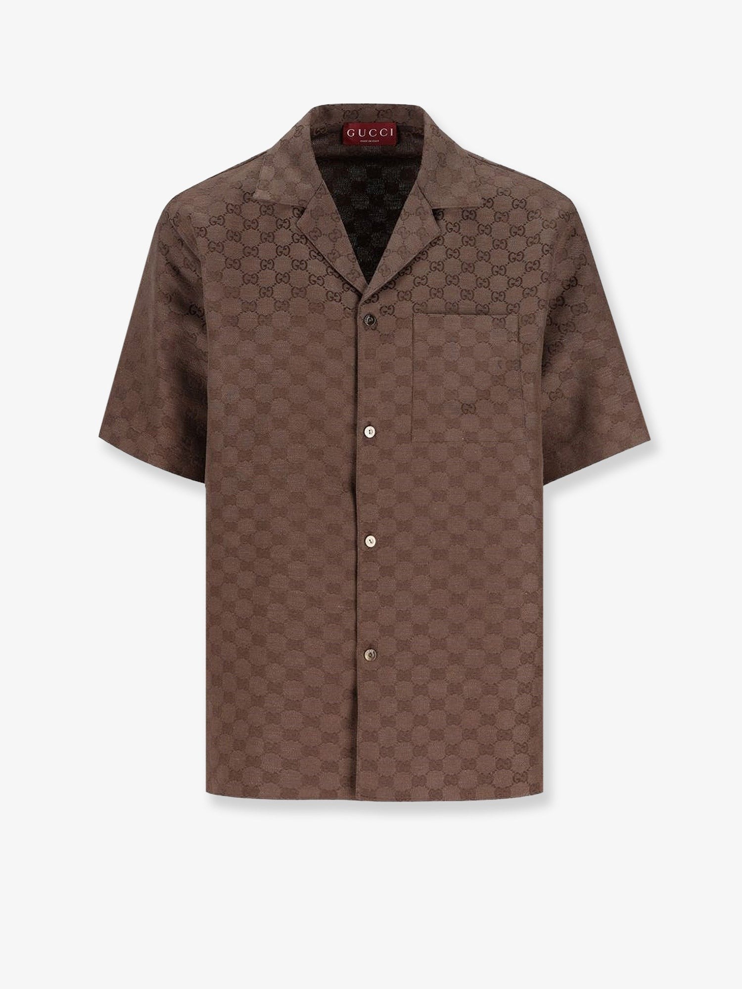 GG linen blend shirt gg-linen-blend-shirt