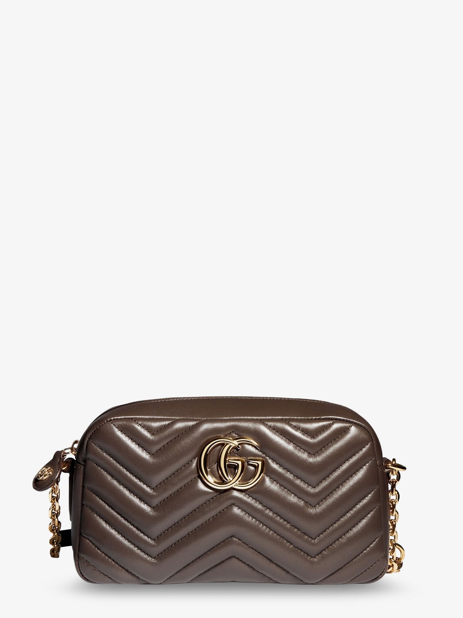 Gucci Gucci - GG Marmont Camera bag leather crossbody bag with chevron stitching