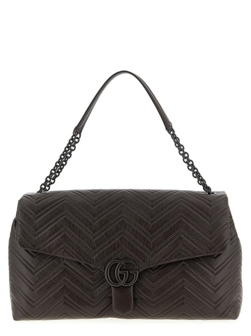 Gucci - 'GG Marmont' large shoulder bag