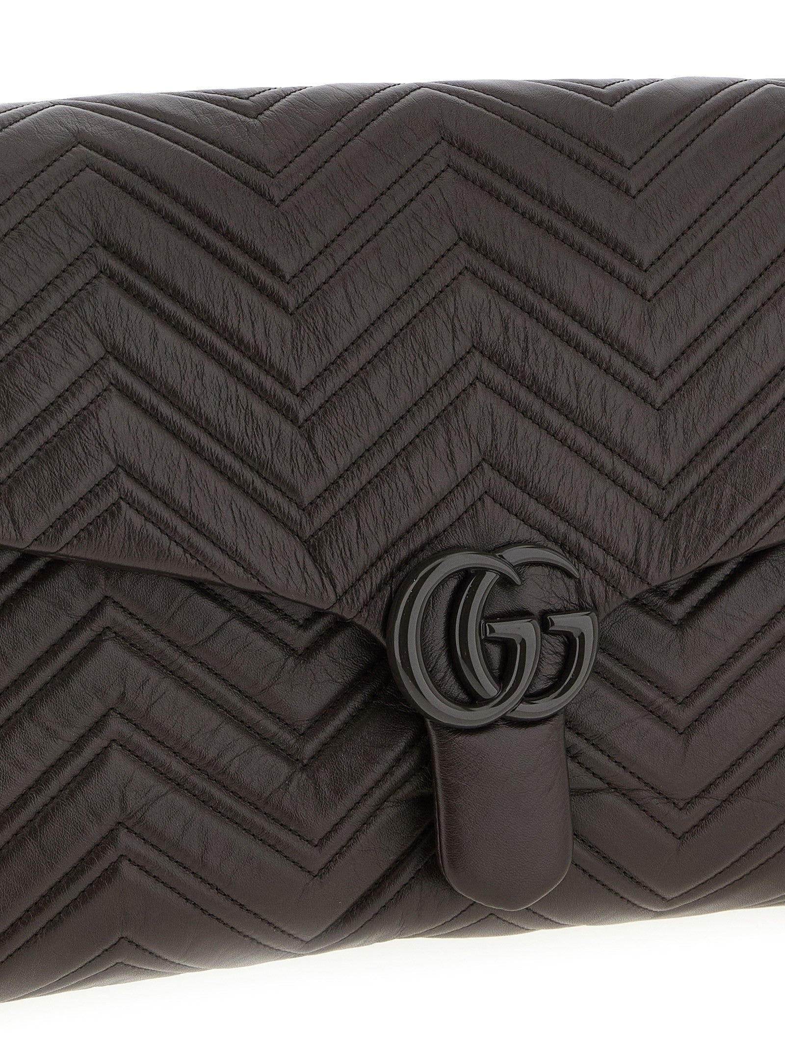 Gucci - 'GG Marmont' large shoulder bag