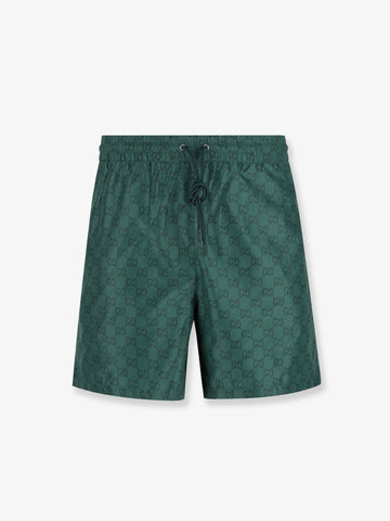 Gucci GG nylon swim trunks