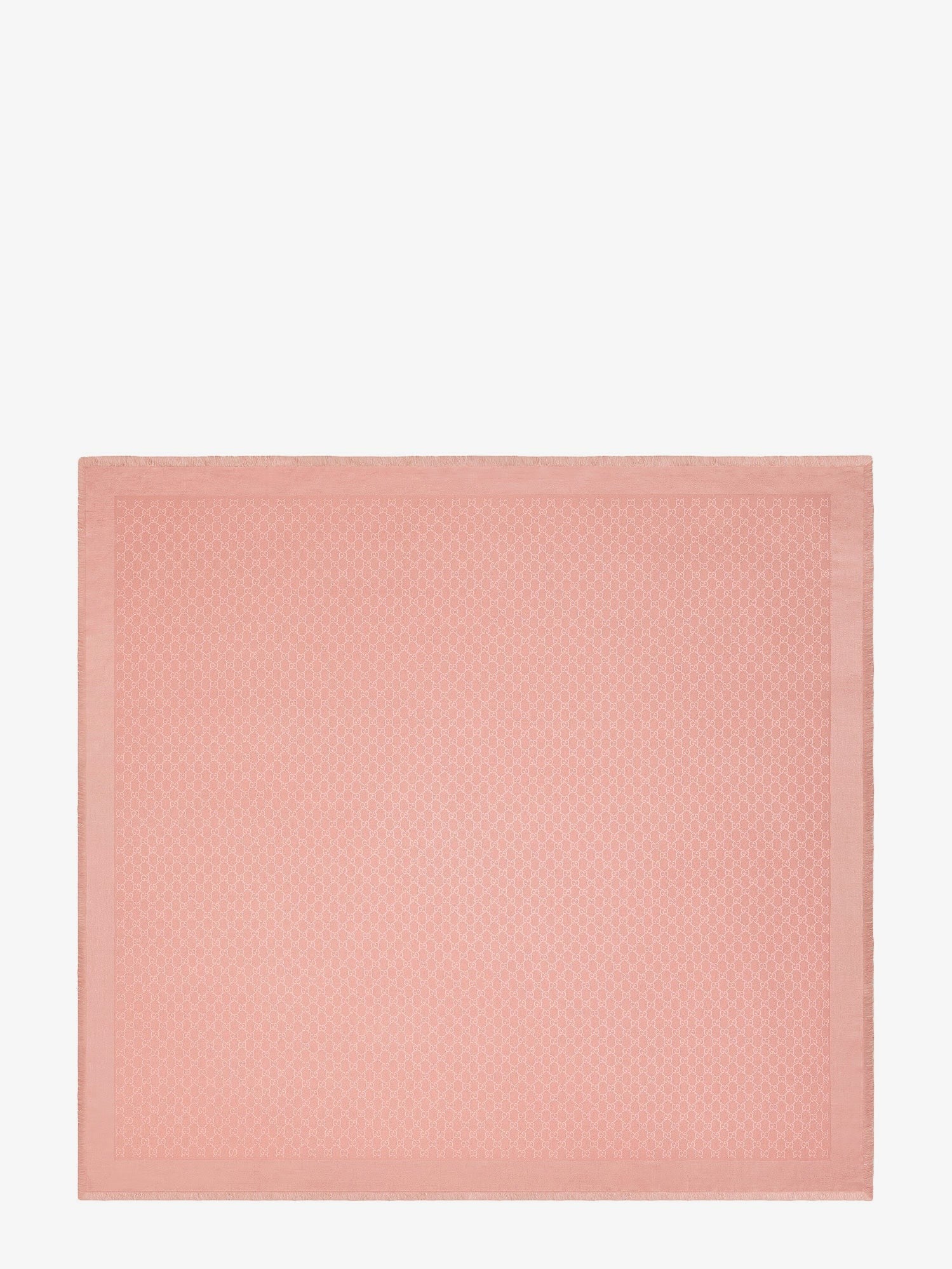 Gucci GG silk and wool shawl