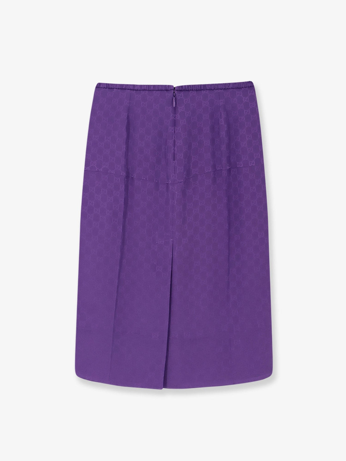 GG silk skirt