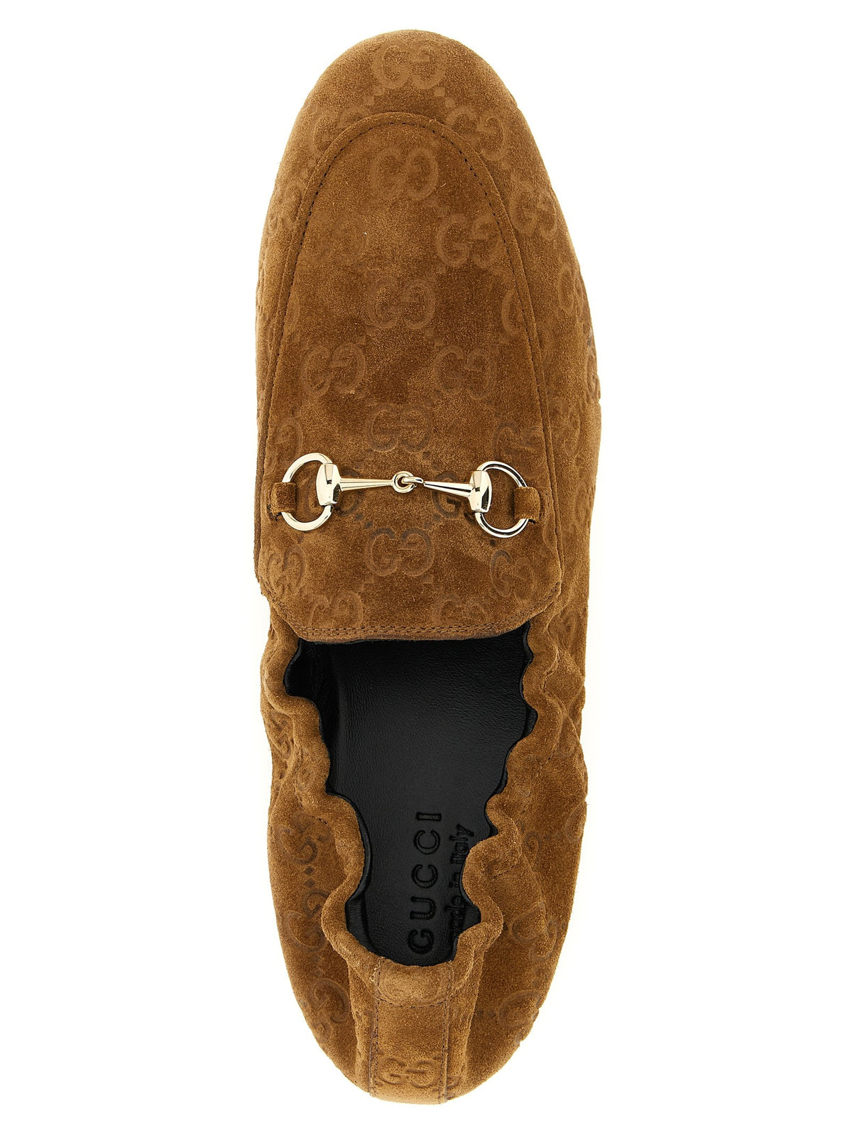 Gucci - GG suede loafers