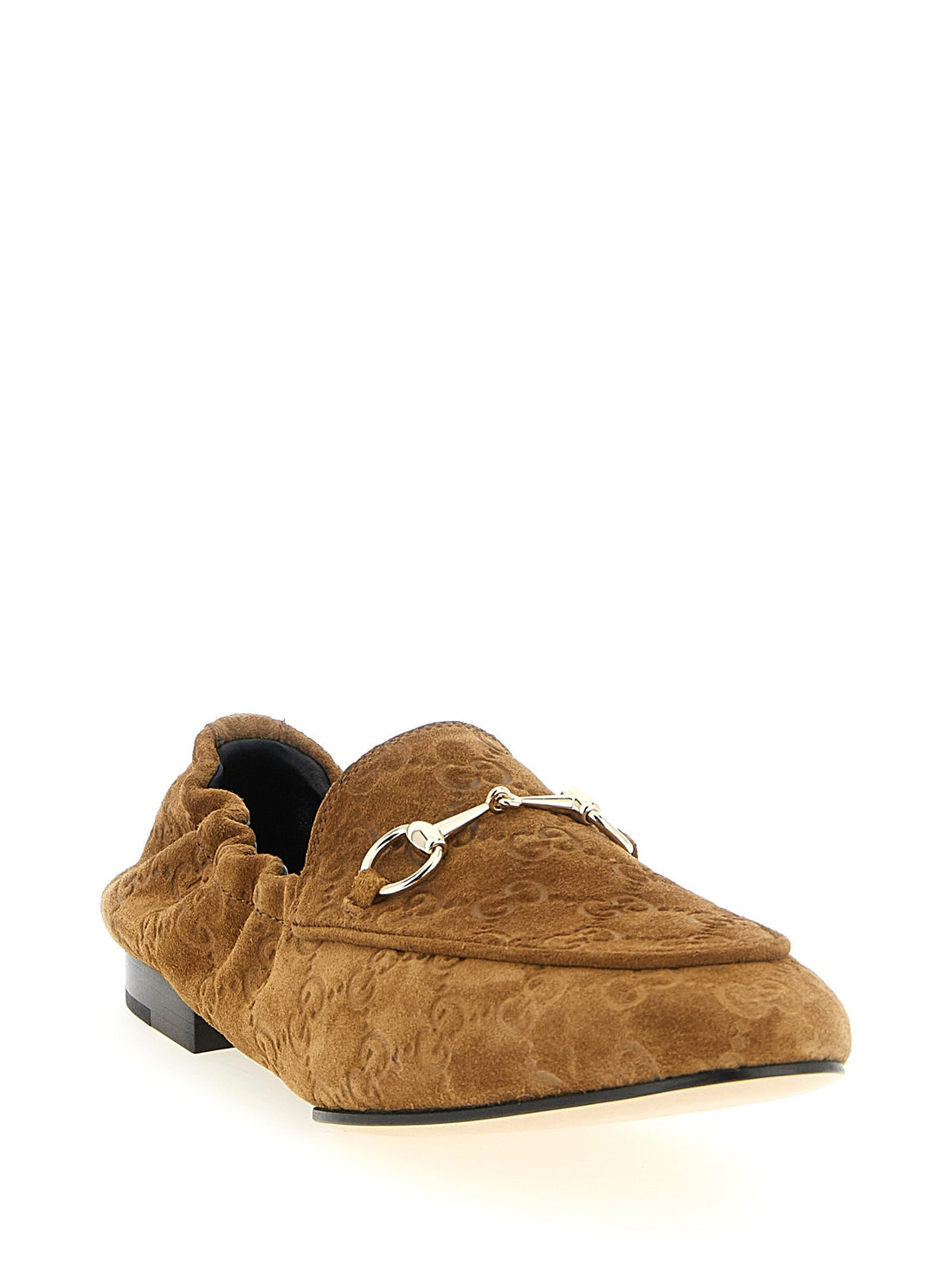 Gucci - GG suede loafers