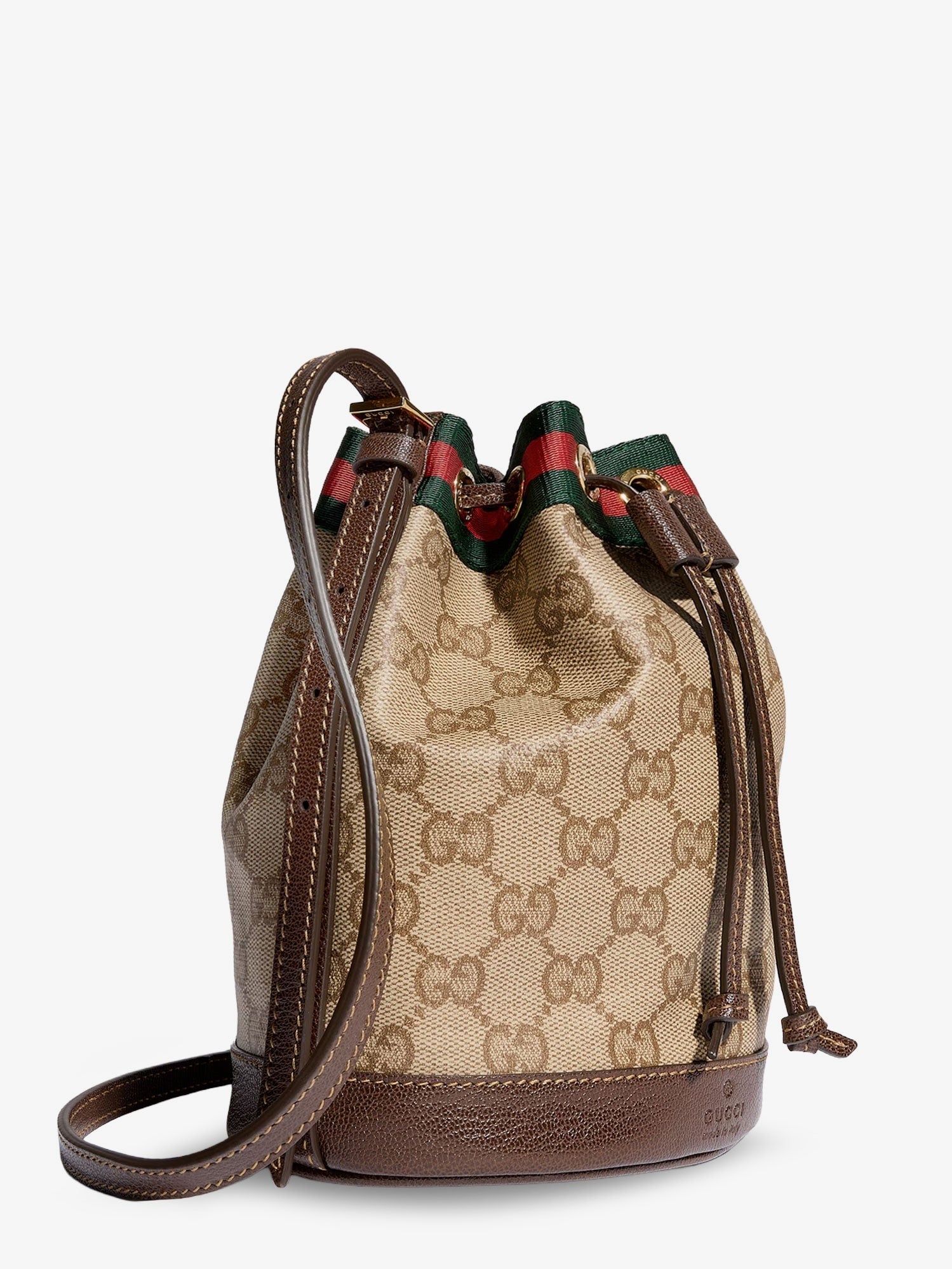 Gucci Gucci - GG Supreme Fabric Mini Bucket Bag