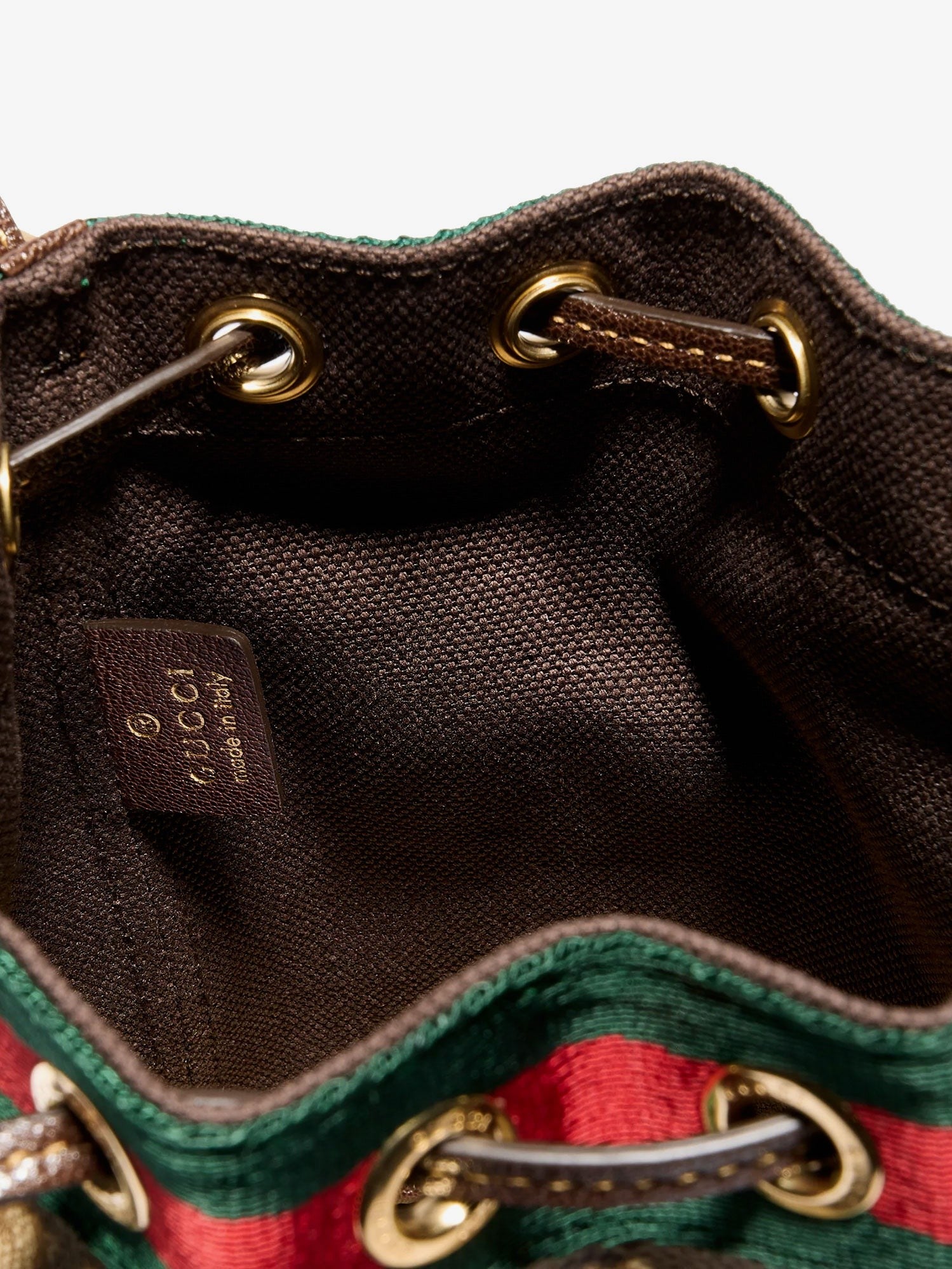 Gucci Gucci - GG Supreme Fabric Mini Bucket Bag