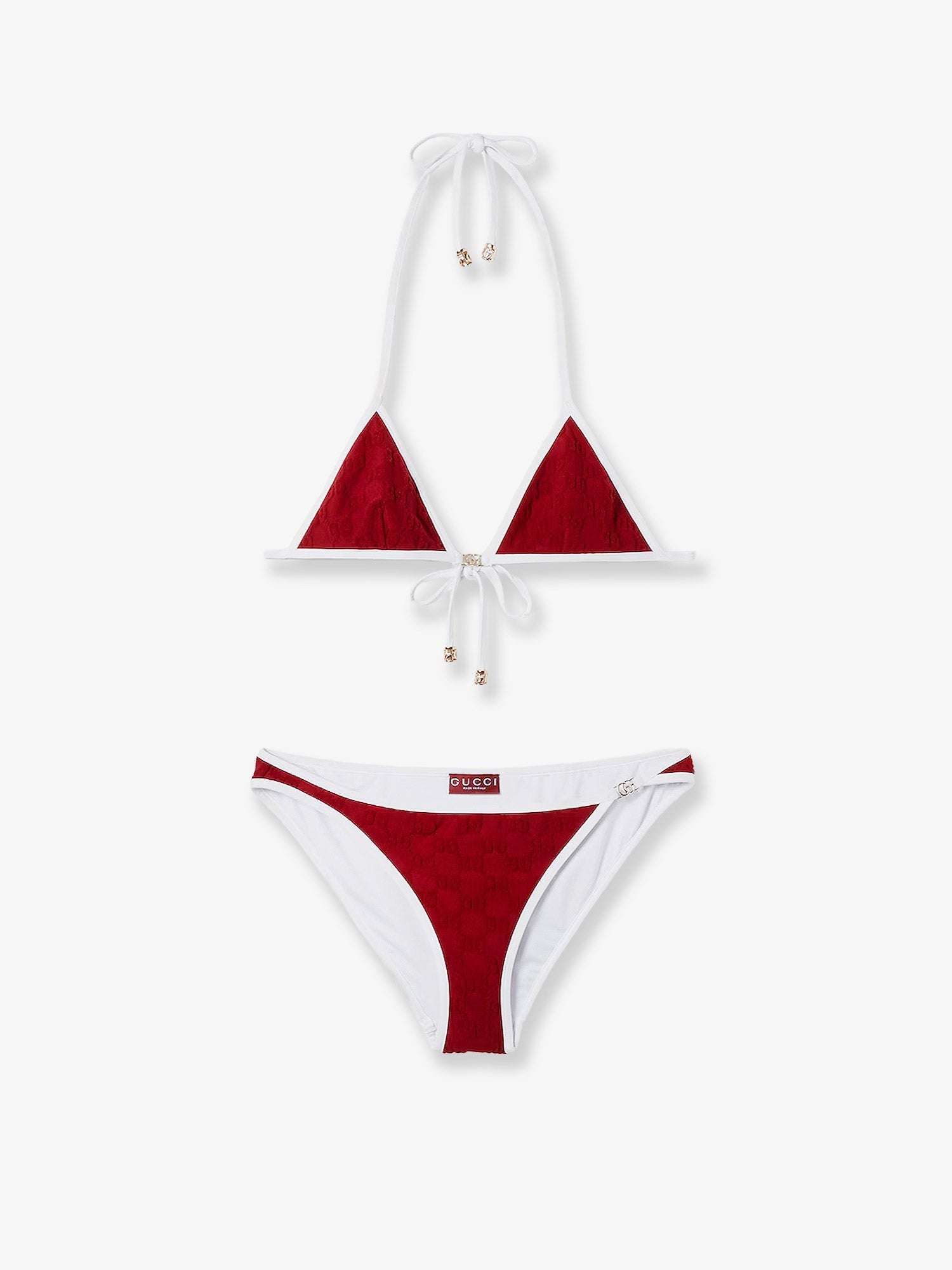 GG terry-cloth bikini
