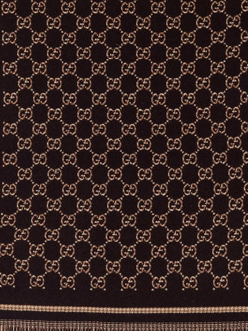 Gucci Gucci - GG wool jacquard scarf