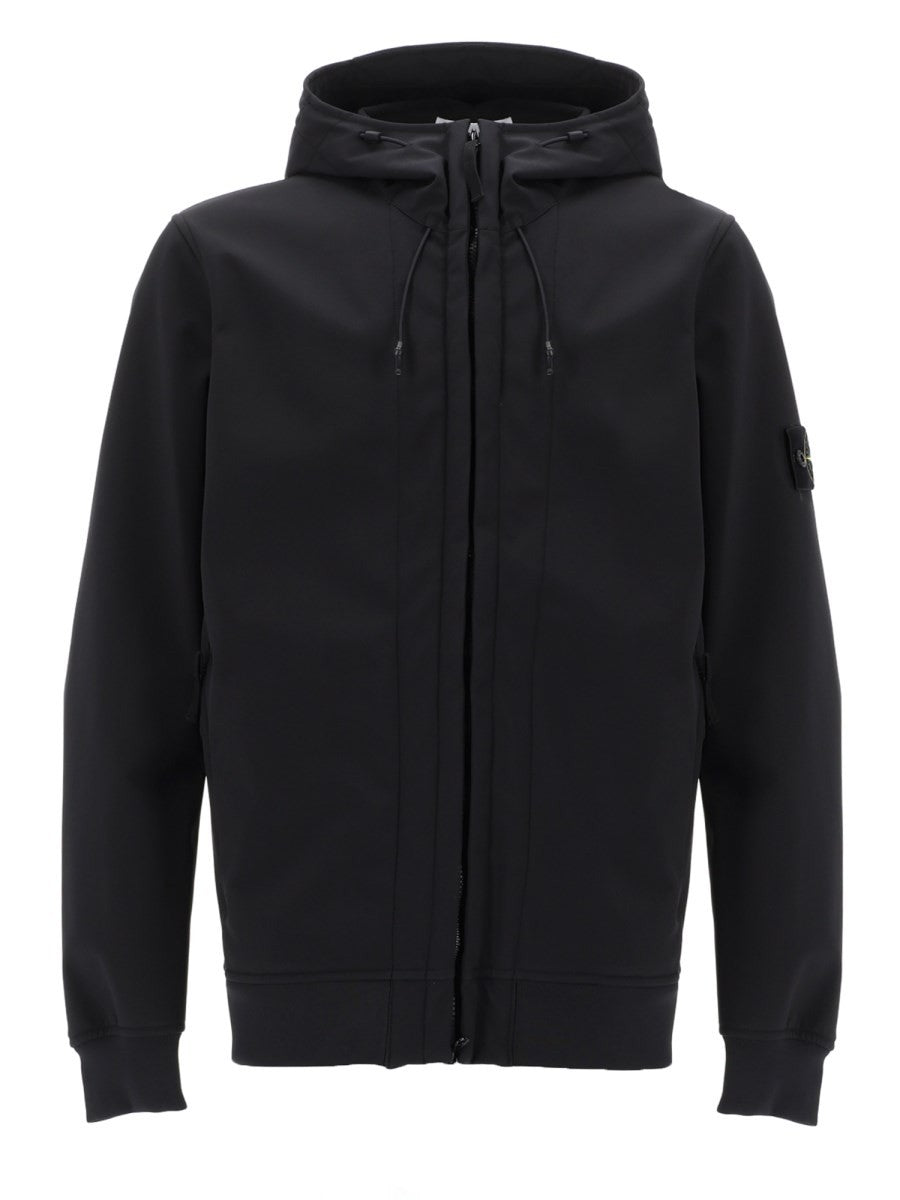 Stone Island - GIACCA "BIKER" CON CAPPUCCIO E ZIP giacca-biker-con-cappuccio-e-zip_f915ac50-74c7-40cf-a848-09169b7a66c8