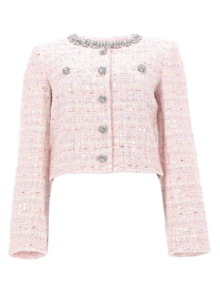 SELF-PORTRAIT - GIACCA BOUCLE CON PAILLETTES giacca-boucle-con-paillettes_92f90393-f661-4a8f-8f36-e053fd57b06e