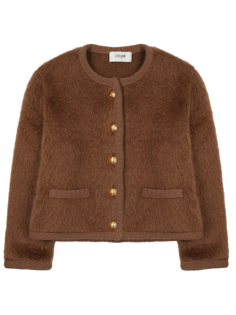 Celine GIACCA "CHASSEUR" IN MOHAIR