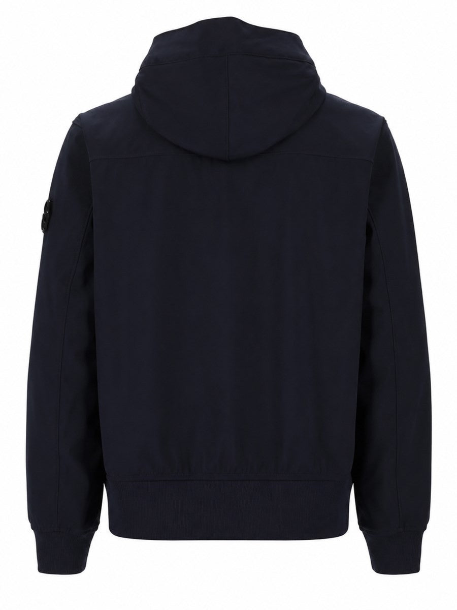 Stone Island - 4100118 Hooded Jacket with Water and Wind Resistant