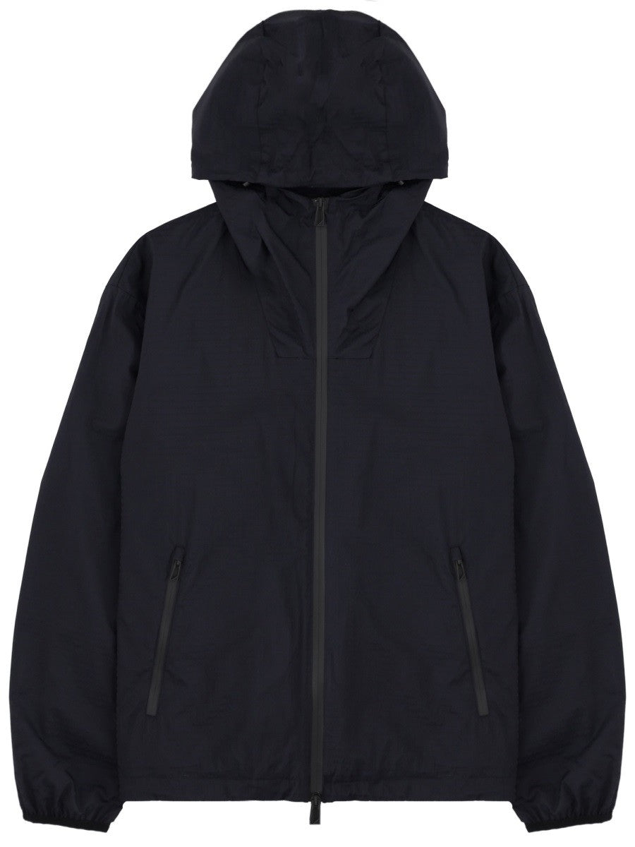 Emporio Armani Emporio Armani - GIACCA CON ZIP E CAPPUCCIO