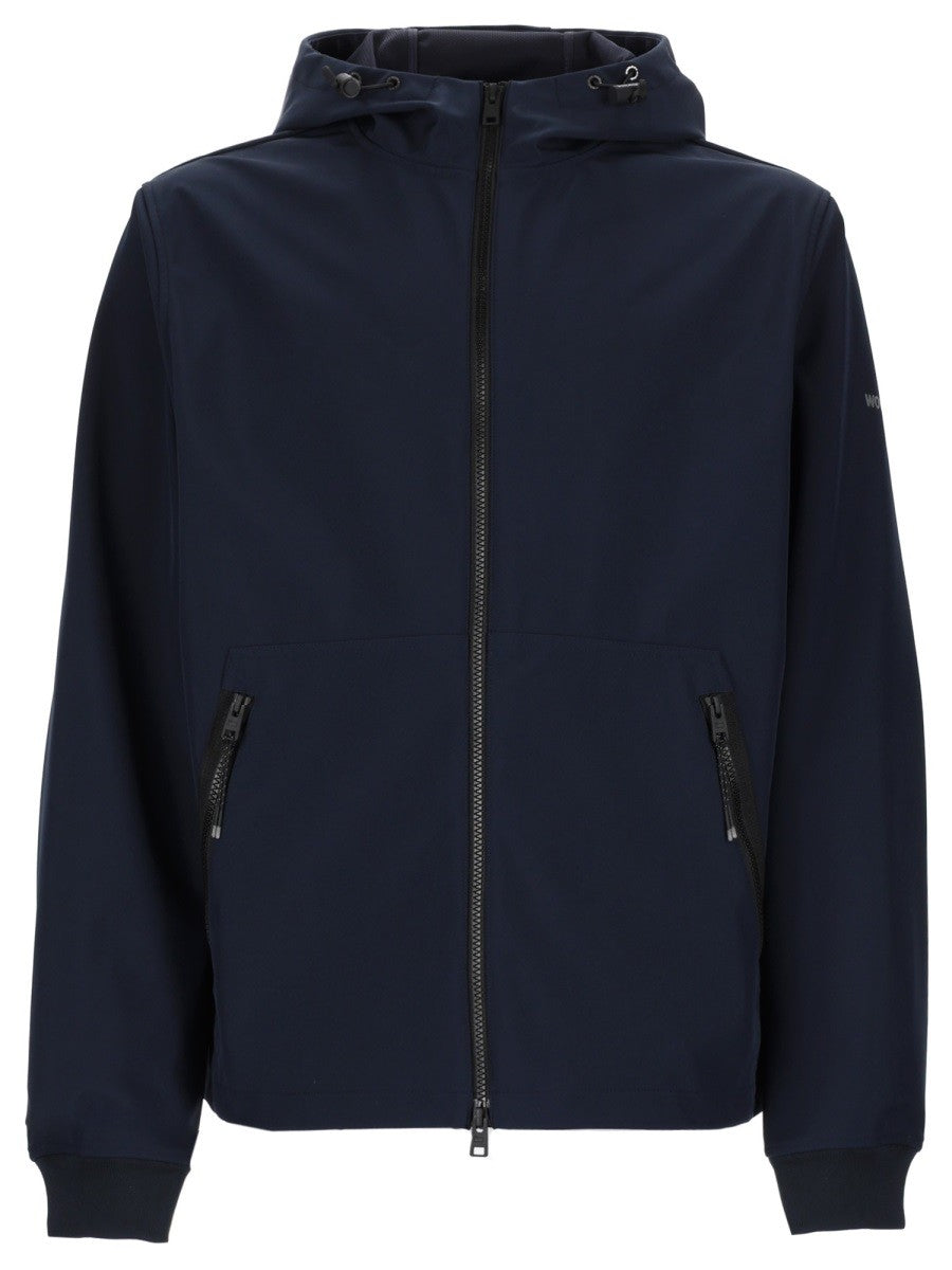 Woolrich Woolrich - GIACCA CON ZIP E CAPPUCCIO