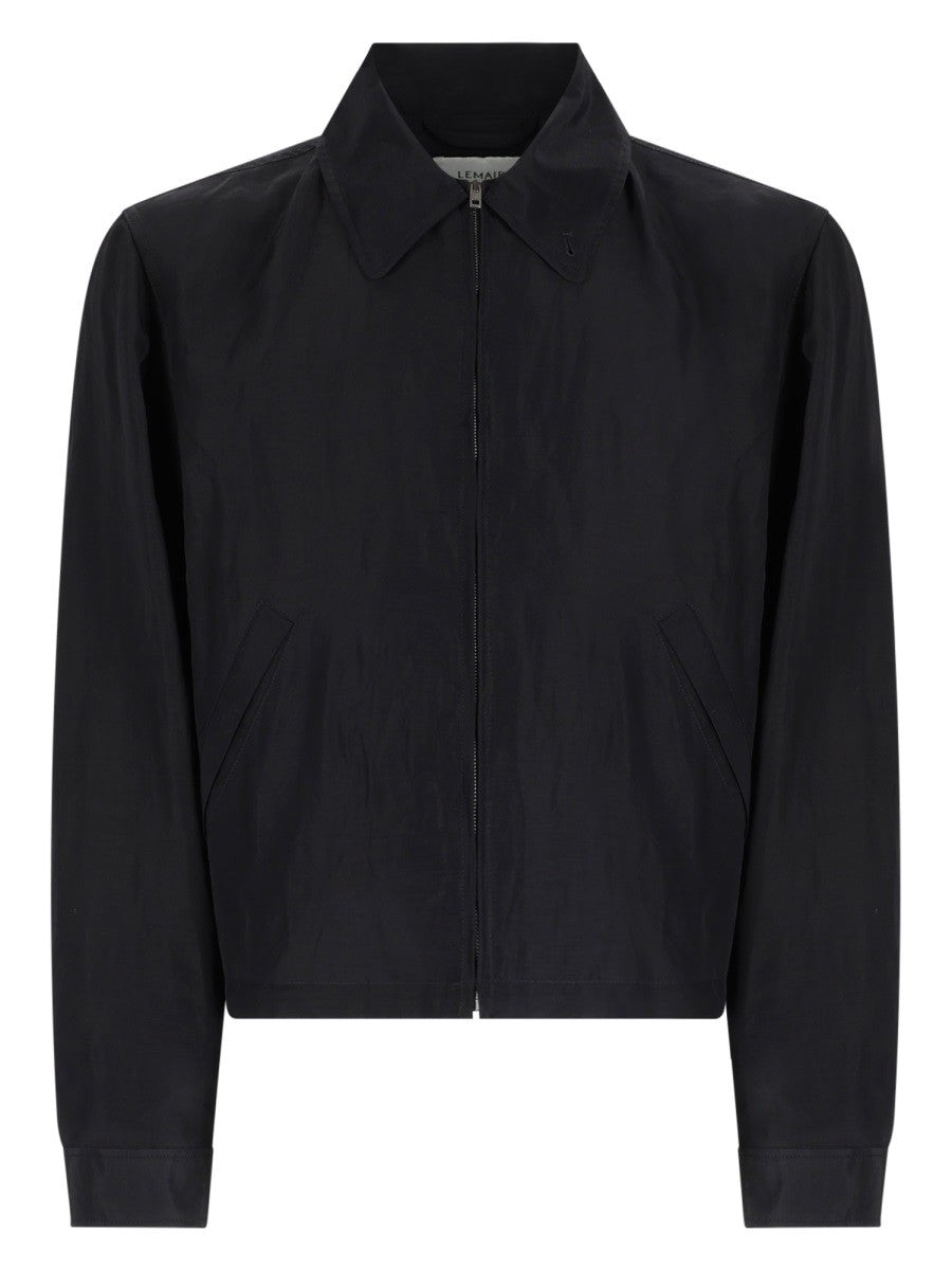 LEMAIRE LEMAIRE - GIACCA CROP CON ZIP
