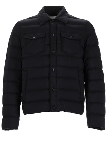 Herno - Padded Jacket with Buttons - Black giacca-imbottita-con-bottoni_3106d20c-4a64-4429-8fb4-79dde2ba42f2