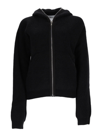 RICK OWENS - GIACCA IN MAGLIA Black M