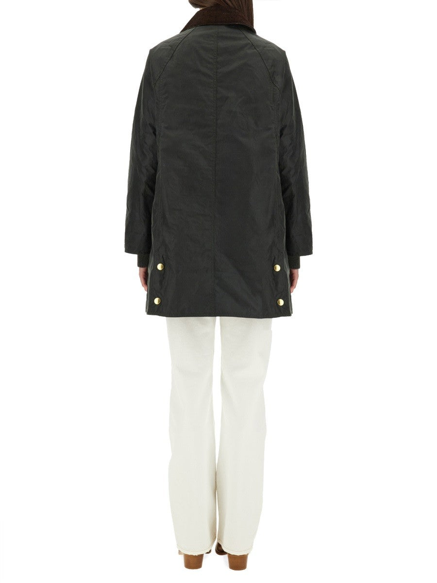 LONG WAXED JACKET "BEADNELL"