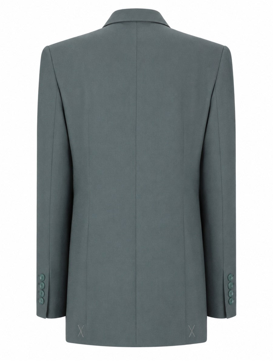CHLOÉ - GIACCA SARTORIALE DOPPIOPETTO IN GABARDINE giacca-sartoriale-doppiopetto-in-gabardine_92850f80-7f12-4a62-81f0-11f97a912cf0
