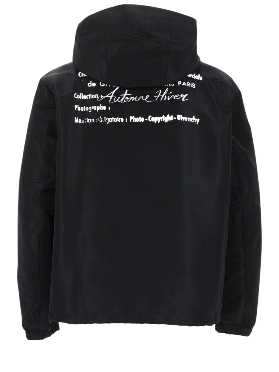 Givenchy - GIACCA "WINDBREAKER" CON LOGO