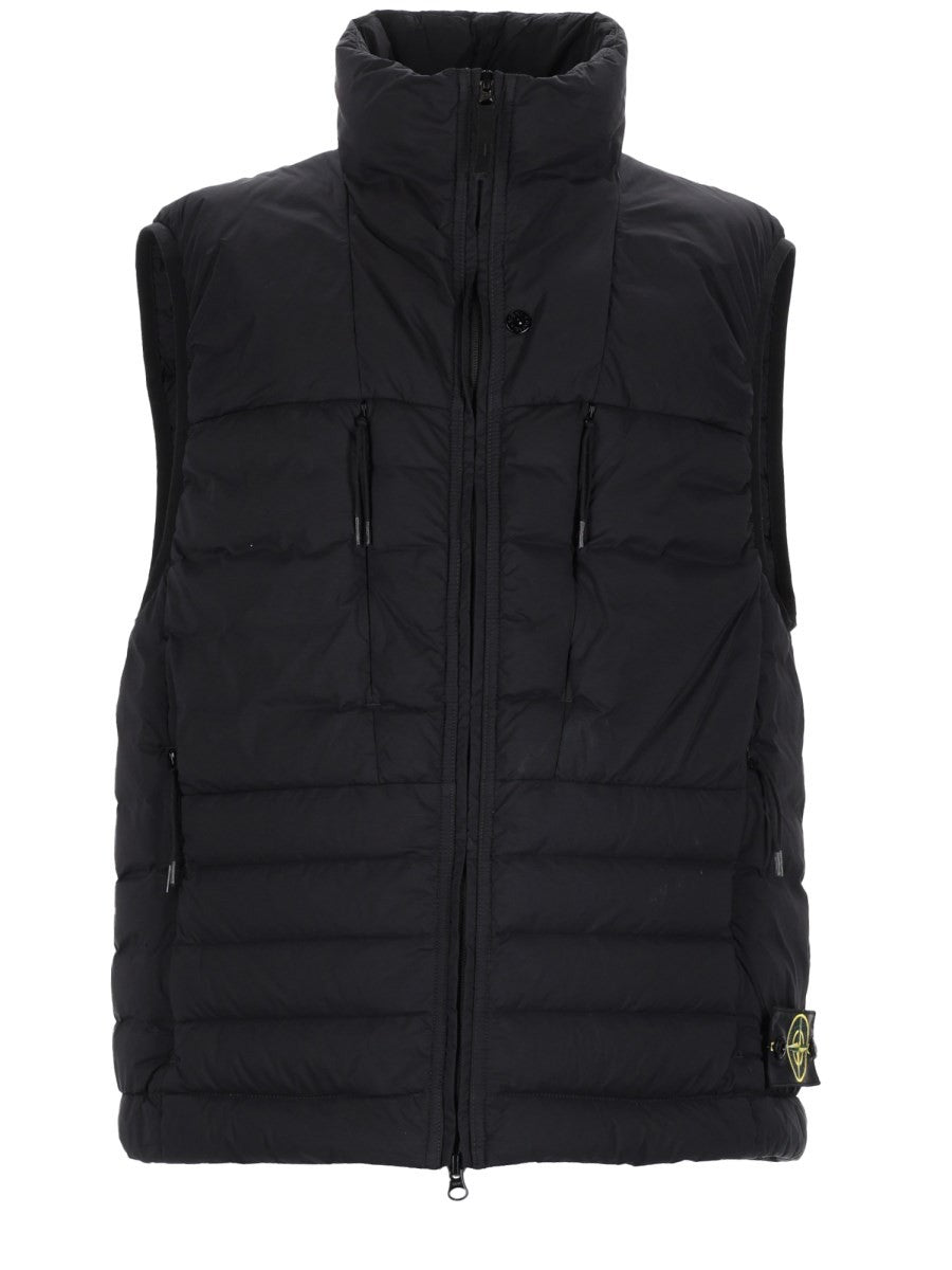 Stone Island Stone Island - GILET IN PIUMA "SEAMLESS TUNNEL" IN NYLON