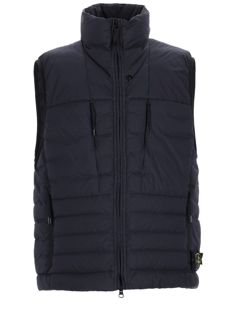 Stone Island Stone Island - GILET IN PIUMA "SEAMLESS TUNNEL" IN NYLON