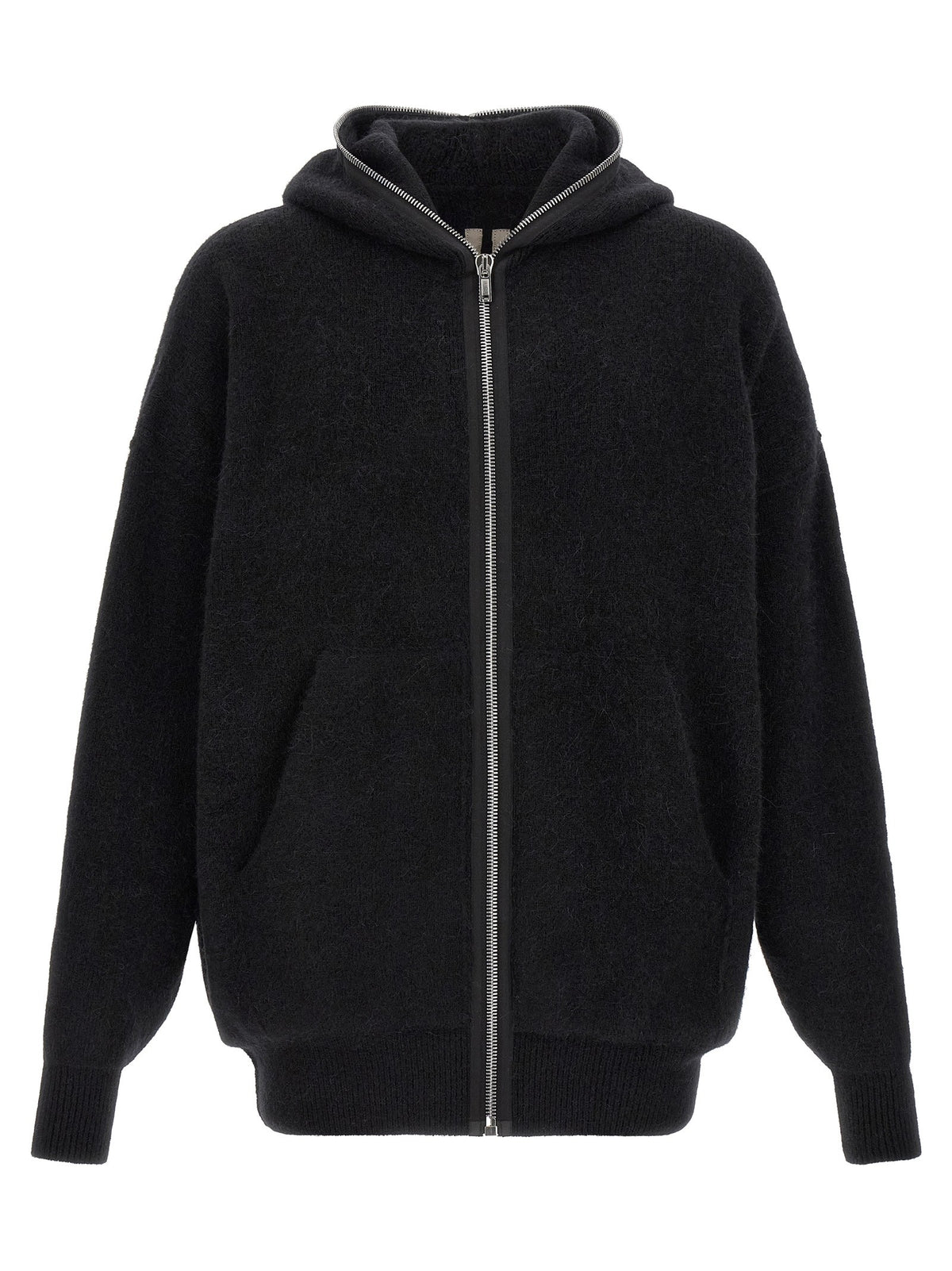 RICK OWENS - 'Gimp Hun' hoodie Black M