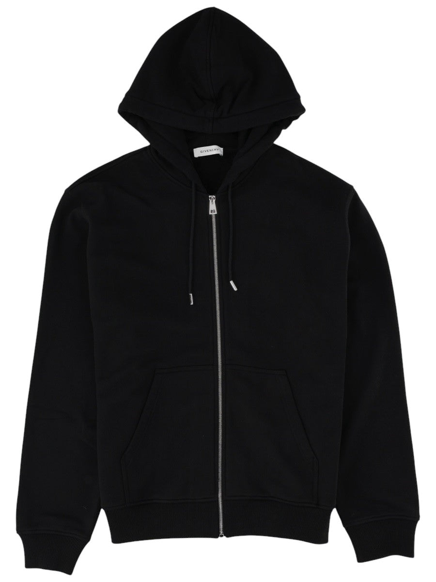 Givenchy - FELPA CON STAMPA "PHOTOGRAPHIC" givenchy-photographic-print-hoodie-black-front-jpg