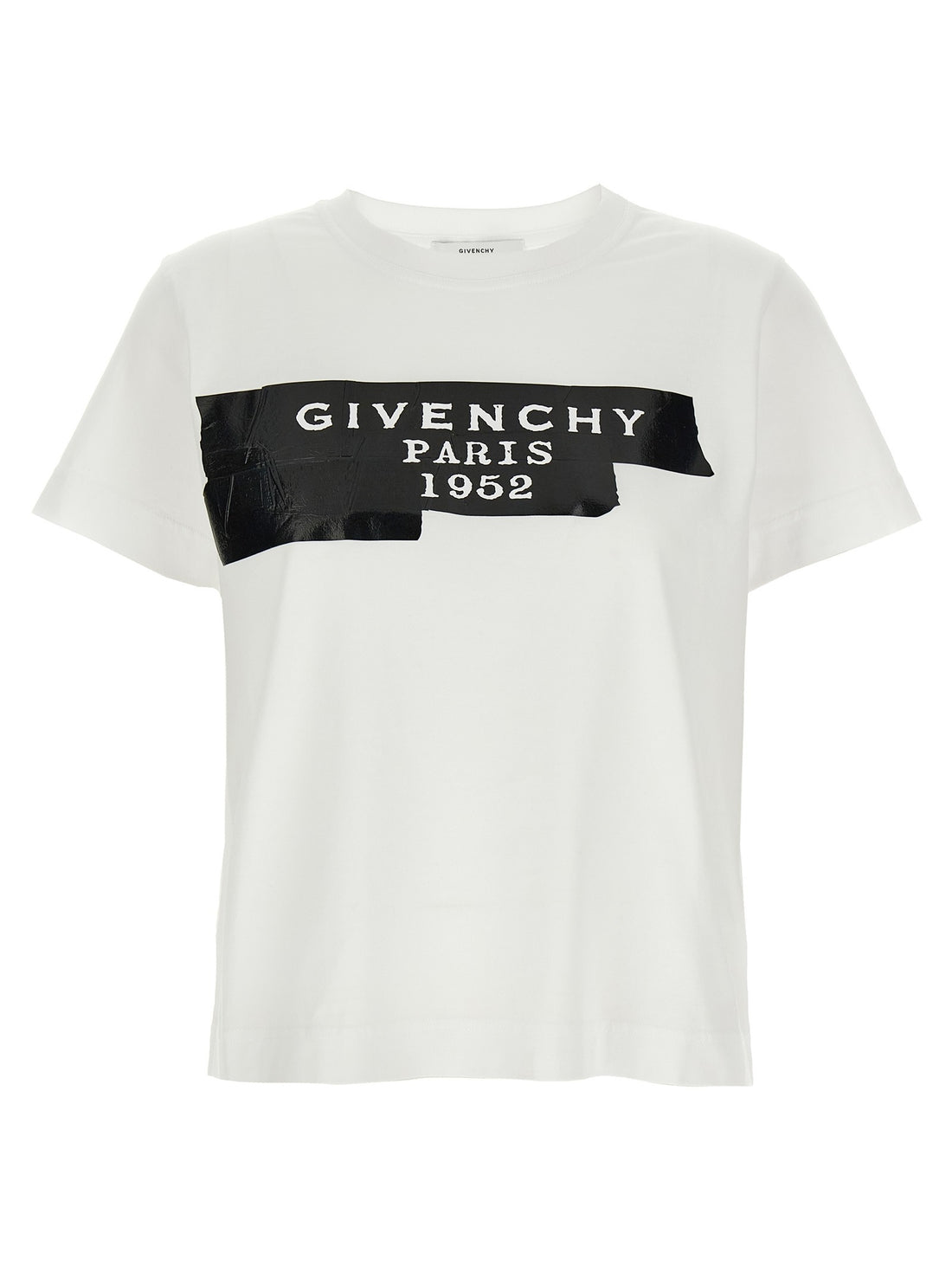 Givenchy - 'GIVENCHY Tape' T-shirt White Black