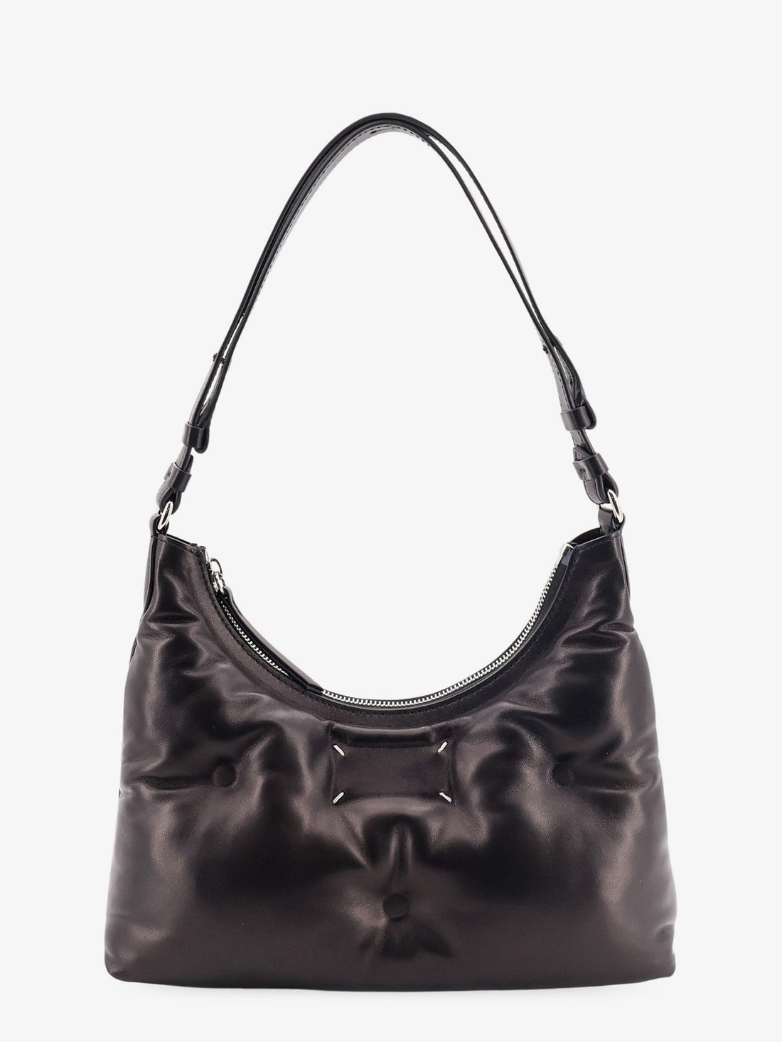 Maison Margiela - Glam Slam Leather Shoulder Bag Black UNI